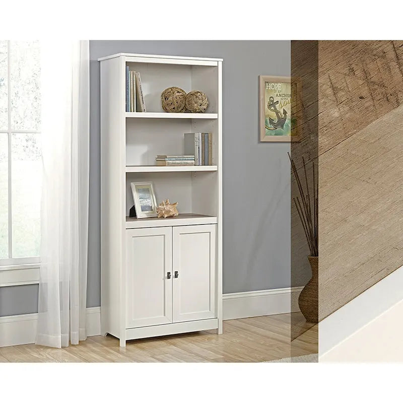 Library Bookcase with Doors
