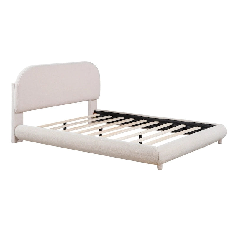 Full Size Upholstered Platform Bed