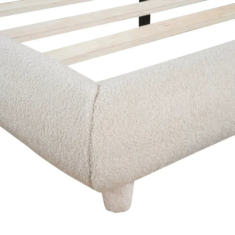 Full Size Upholstered Platform Bed