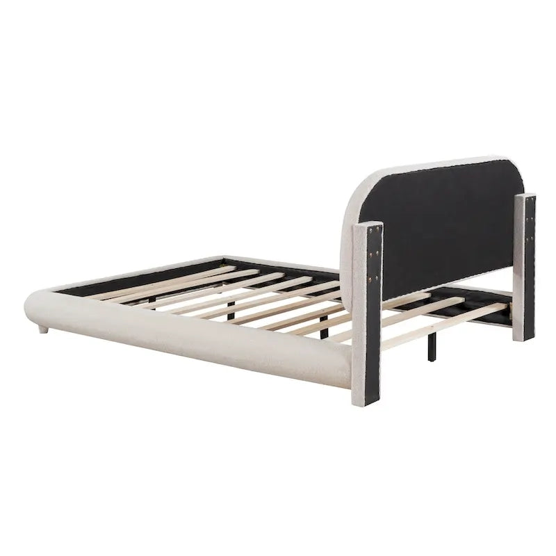 Full Size Upholstered Platform Bed