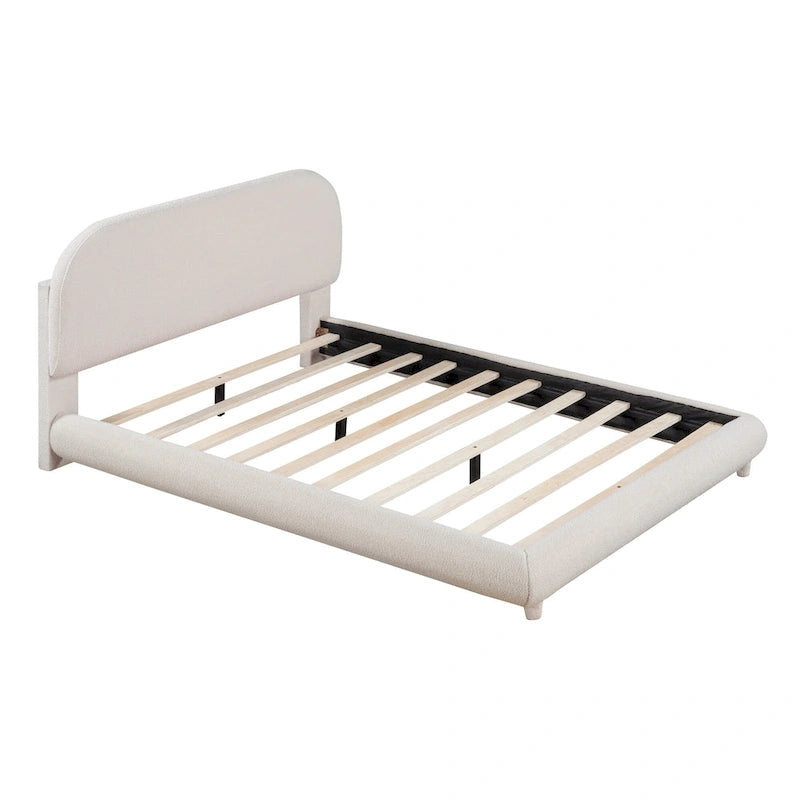 Full Size Upholstered Platform Bed