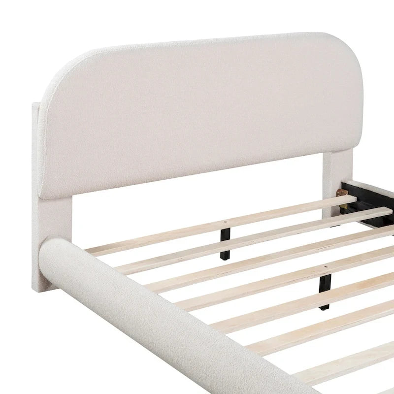 Full Size Upholstered Platform Bed