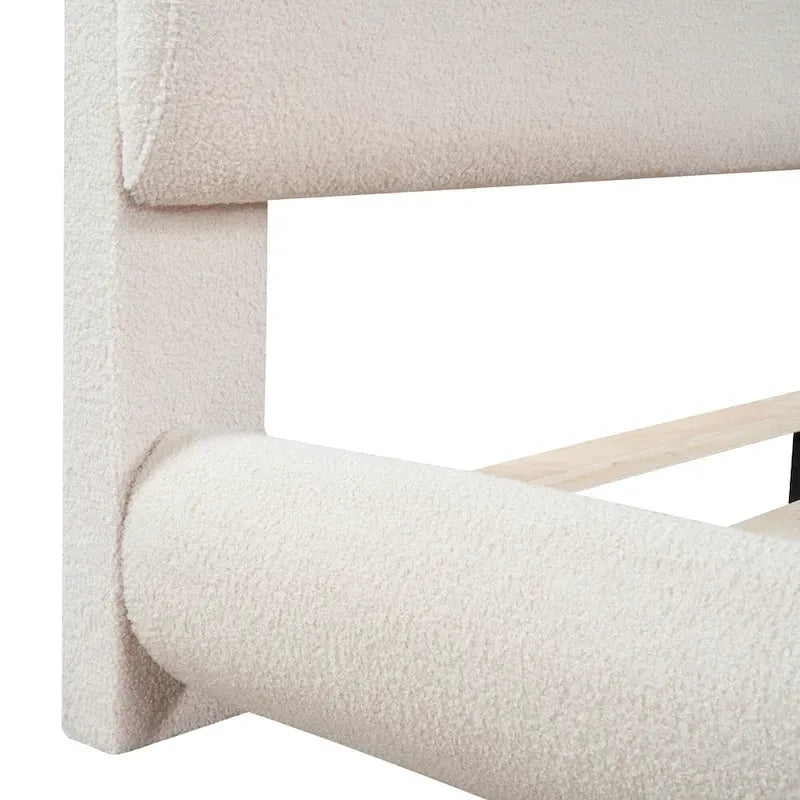 Full Size Upholstered Platform Bed