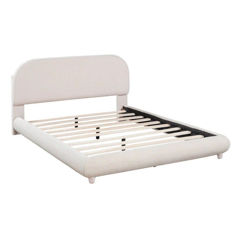 Full Size Upholstered Platform Bed