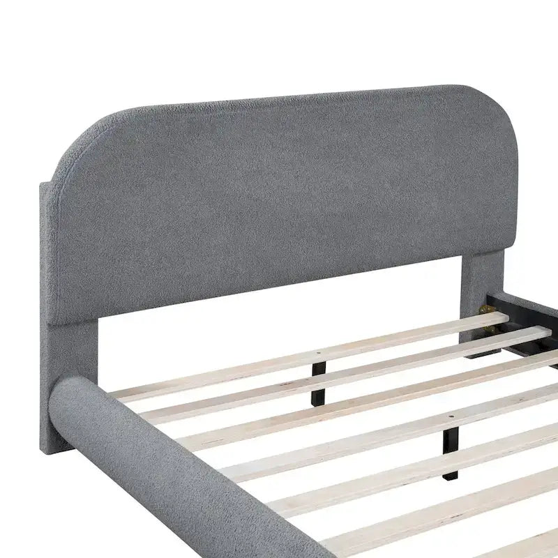 Full Size Upholstered Platform Bed