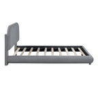 Full Size Upholstered Platform Bed