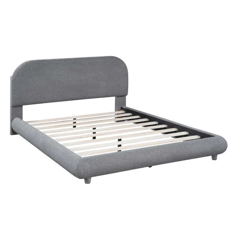 Full Size Upholstered Platform Bed