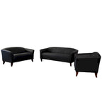 Reception Sofa Set with Wood Feet – Available in 3 Sizes
