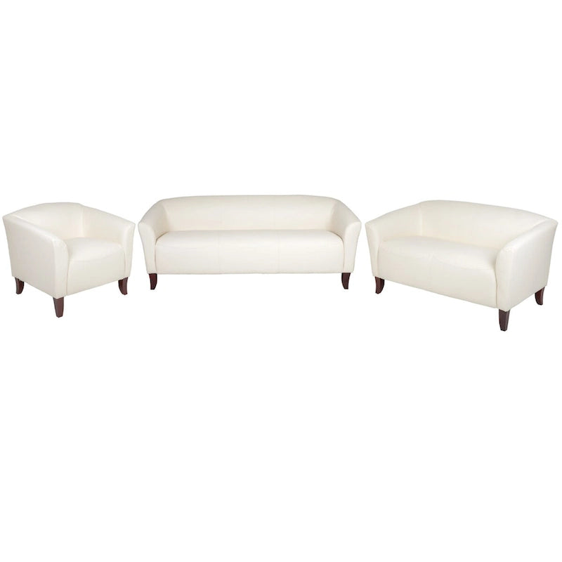 Reception Sofa Set with Wood Feet – Available in 3 Sizes