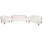 Reception Sofa Set with Wood Feet – Available in 3 Sizes
