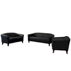 Reception Sofa Set with Wood Feet – Available in 3 Sizes