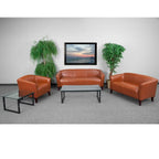 Reception Sofa Set with Wood Feet – Available in 3 Sizes