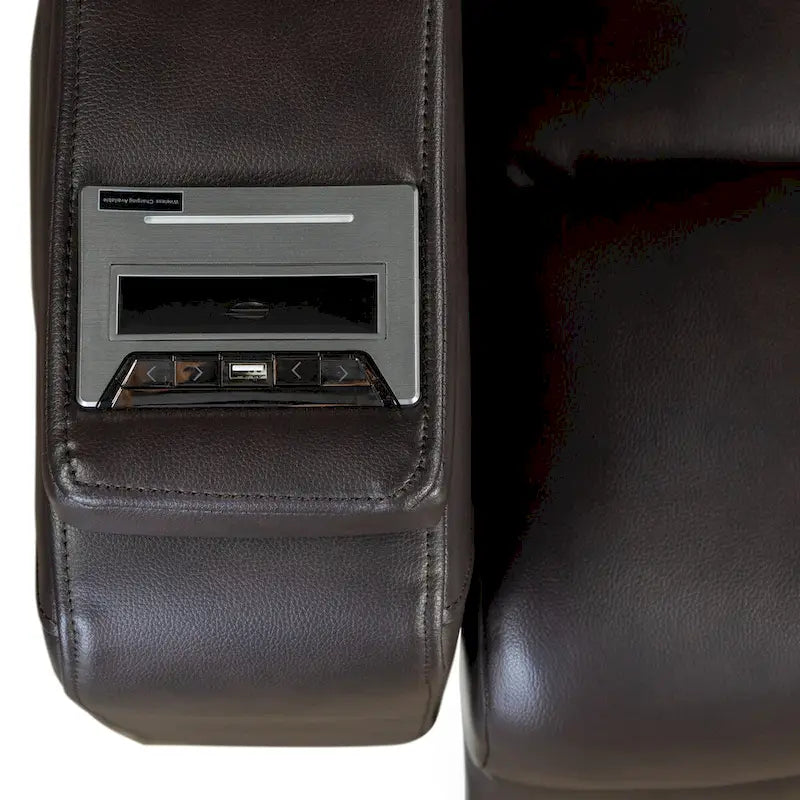 Power Recliner Chair with Adjustable Headrest, USB Port, Storage Arms, Cup Holder, and Swivel Tray Table