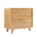 6-Drawer Storage Dresser with Solid Wood Frame