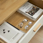6-Drawer Storage Dresser with Solid Wood Frame