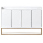 Sideboard Buffet Cabinet with Large Storage Space - 60L x 15.7W x 33.8H