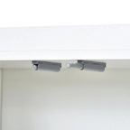 Sideboard Buffet Cabinet with 3-Shelf Storage - 47.2"L x 11.8"W x 31.5"H