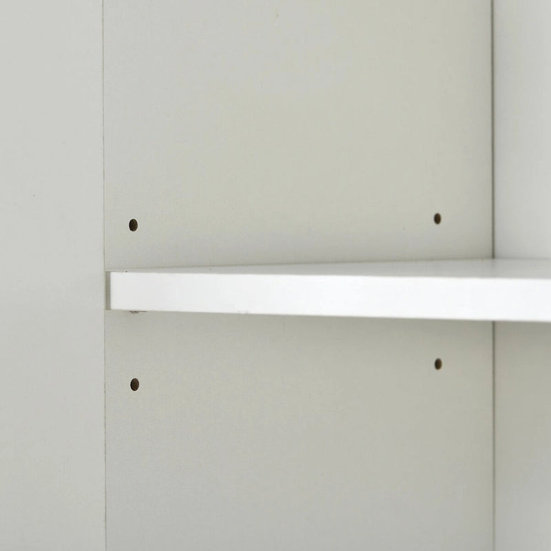 Sideboard Buffet Cabinet with 3-Shelf Storage - 47.2"L x 11.8"W x 31.5"H