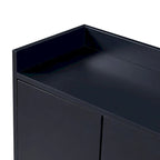 Sideboard Buffet Cabinet with 3-Shelf Storage - 47.2"L x 11.8"W x 31.5"H