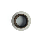 Round Sintered Stone Coffee Table with Sliding End Table