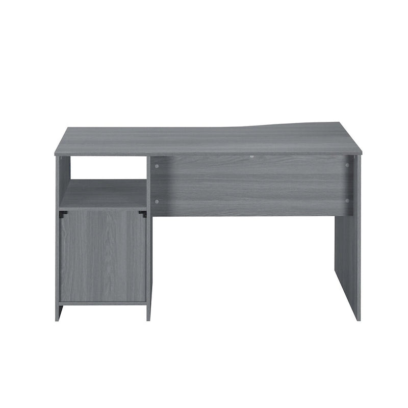 3-Drawer Computer Desk - Grey