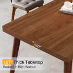78.7" Extra Long Two-Person Desk with Metal Legs