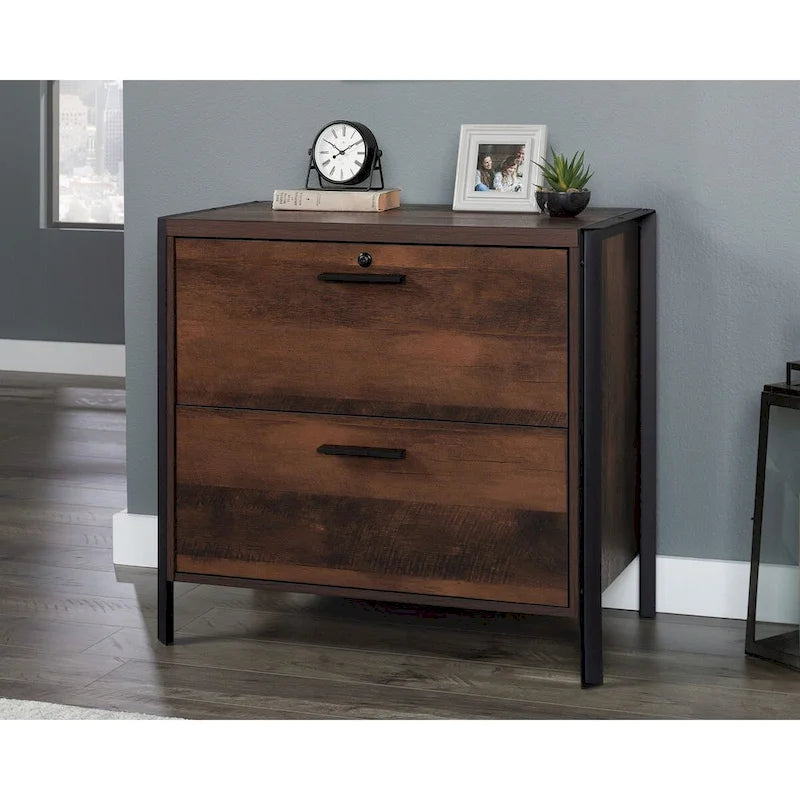 2-Drawer Lateral File Cabinet with Lock